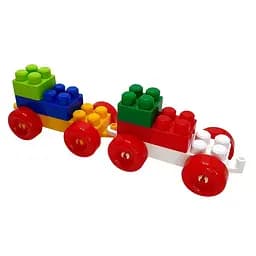 Дитячий блочний конструктор Doloni 013999/04 у пластиковому боксі 303 деталі - мініатюра 3