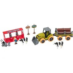 Ігровий набір Otamanko Веселий хутір трактор і молочна ферма з коровами