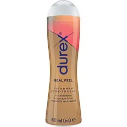 Интимный гель-смазка Durex Real Feel для анального секса на силиконовой основе (лубрикант), 50 мл (3037096)
