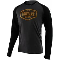 Кофта Troy Lee Designs Motor Oil L/S Raglan Charcoal/Black M (1106-768811013)
