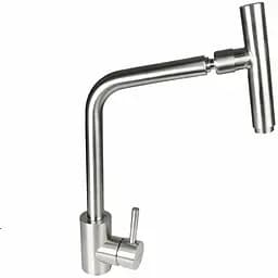 Смеситель для кухни Germece 3076 нержавеющая сталь