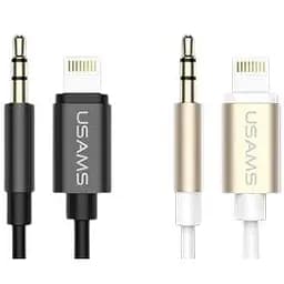 Кабель Usams Lightning To DC 3.5 мм Male Audio Line US-SJ093 для iPhone 7