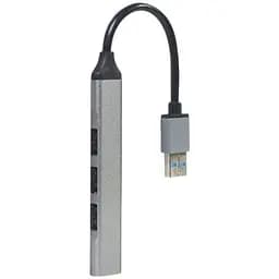 Хаб Usb Gembird UHB-U3P1U2P3-02, Grey, Usb 3.1 - 1xUsb 3.1 / 3xUsb 2.0, кабель 13 см, алюминиевый корпус