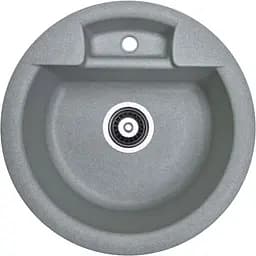Кухонна мийка Adamant FINE сіра d 470x190 мм, без крила d 47