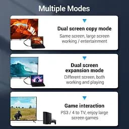 Кабель Vention HDMI-HDMI V 2.0 3 м (AAKBI) - мініатюра 5