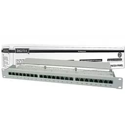 Патч-панель 19" 1U 24 порта 5e FTP в сборе Digitus (DN-91524S)