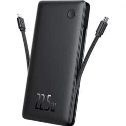 Зовнішній акумулятор Baseus Airpow Lite 10000mAh 22.5W Black (P10067501123-00) [130125]