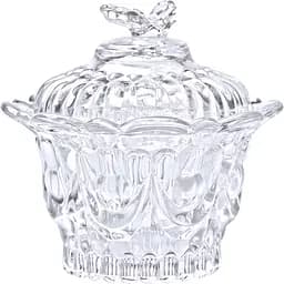 Конфета с крышкой Yiwu Helios из хрустального стекла 11 см HP-4-113