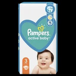 Підгузки Pampers Active Baby 3 (6-10 кг) 58 шт.  - мініатюра 2