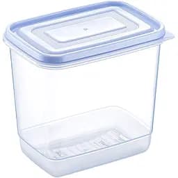 Контейнер для зберігання продуктів Freshlife прямокутний з кришкою 0.9 л (D-283)