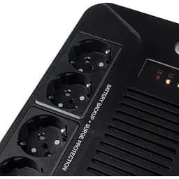 Пристрій безперебійного живлення Prologix 650VA 360W (PLP650VA8LED) - мініатюра 6