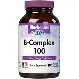 Вітаміни та мінерали Bluebonnet Nutrition В-Complex 100, 100 вегакапсул
