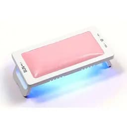 Лампа для манікюру від USB з підлокітником 88Вт SUN HPL Рожева