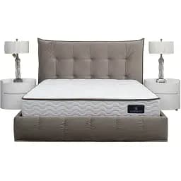Ліжко двоспальне Frisco Теана 160х200 см з підйомним механізмом бежеве