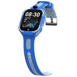 Смарт-годинник дитячі Wonlex KT35 з камерою WI-FI GPS SIM-карта силіконовий ремінець Blue (17977) - мініатюра 4