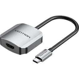 Перехідник Vention USB 3.1 Type-C HDMI F 4K 30HZ кабель 0.15 м сірий