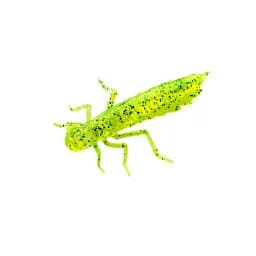 Силікон FishUP Dragonfly 1.7" #026 Flo Chartreuse/Green (8 шт/уп)