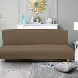 Чехол Love You на диван-книгу велюр кофейный (81177)