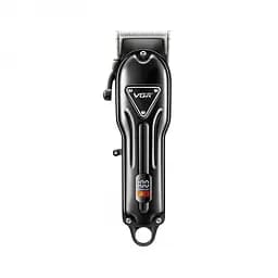 Акумуляторна машинка для стрижки (clipper) VGR V-051, 4 насадки, 2500 mAh, LED-дисплей