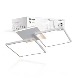 Светодиодная накладная люстра Feron AL6300 QUADRO M 90Вт белый