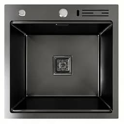 Кухонная мойка Platinum HANDMADE с подставкой для ножей (SP000040746)