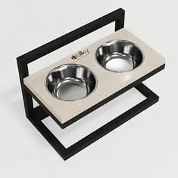 Hollky Flex S — миски на регульованій підставці для маленьких собак (2 × 0.450 л) - мініатюра 8