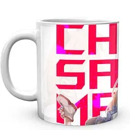 Кружка GeekLand Chainsaw Man Человек бензопила Денджи Павер Аки CM 02.04 330 мл белая