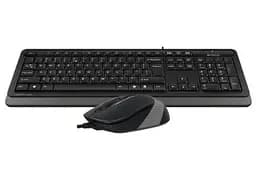 Комплект Fstyler Sleek Multimedia Comfort F1010 Black/Grey клавіатура+миша A4Tech teh0020657 - мініатюра 2