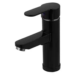 Змішувач для умивальника Plamix RAUL-001-A black PM0653, Чорний