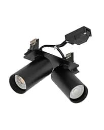 Світильник поворотний, спот Nowodvorski 11442 Fourty Surface II GU10 2x10W IP20 Чорний