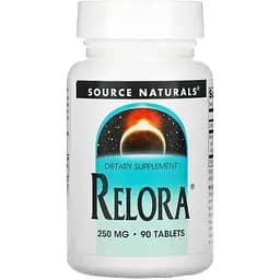 Зниження рівня кортизолу Source Naturals Relora 250 мг 90 таблеток