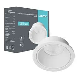 Встраиваемый светильник Ledcoin DL0390 под лампу белый