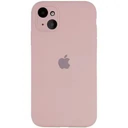Чехол Silicone Case Full Camera Protective AA для Apple iPhone 13 6.1" Рожевий / Pink Sand