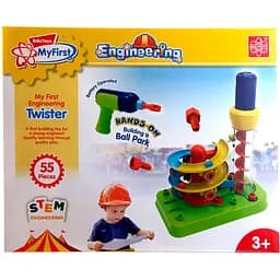 Конструктор Edu-Toys Гірка-спіраль з інструментами (JS022) - мініатюра 3