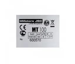 Витяжний вентилятор MMotors MT 100 зі зворотним клапаном - мініатюра 2