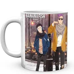 Кухоль GeekLand Banana Fish Бананова Риба BF 02.14 330 мл білий