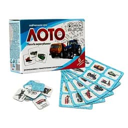 Лото Засоби пересування, 17.5x11.8x5.6 см, Стратег, 30368