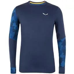 Термокофта Salewa Cristallo Long Sleeve Mns S Синій (1054-013.002.9317)
