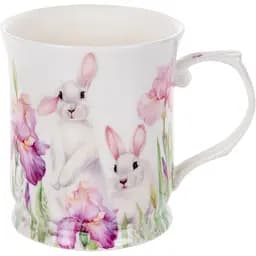 Чашка Lefard Кролик у квітах 400 мл (924-802)