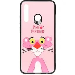 Чохол-накладка Toto Cartoon Print Glass Case HuAwei P Smart+ 2019 Pink Panther
