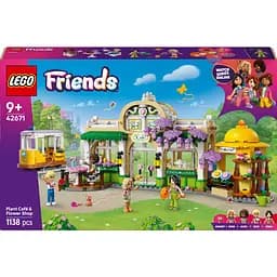 Конструктор LEGO Friends Кавʼярня з рослинами і квіткова крамниця 1138 деталей (42671)