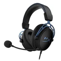 Гарнитура игровая HyperX Cloud Alpha S 3.5 мм/USB Black/Blue (HX-HSCAS-BL/WW)
