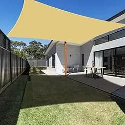 Тент навес затеняющий прямоугольный 3х6м сетка (Бежевый)