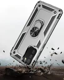Панель BeCover Military для Samsung Galaxy A02s SM-A025/ A03s SM-A037 / M02s SM-M025 Silver (706015) - мініатюра 5
