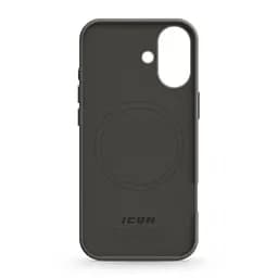 Силиконовый чехол с MagSafe для Apple iPhone 16, ICON2 MagCase, серый, противоударный, панель с мягкой подкладкой, защита всего корпуса, поддержка беспроводной зарядки, совместим с защитными стеклами и пленками, ArmorStandart (ARM81311) - мініатюра 2