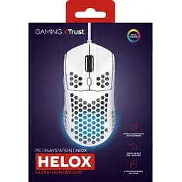 Миша Trust GXT 928W Helox USB White (25389) [115599] - мініатюра 6