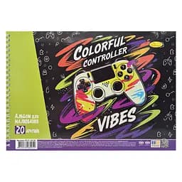 Альбом для малювання Апельсин Colorfull controller АП-0308-11, 20 аркушів, 100 г/м2
