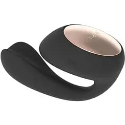 Смарт-вибратор Lelo Ida Wave Black вагинально-клиторальный технология WaveMotion 2 мотора