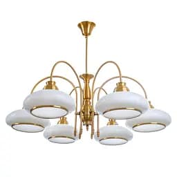 Люстра потолочная Brille классическая E27 60W G (BKL-337C/6)