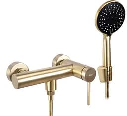 Смеситель для душа Rea Clif brushed gold REA-B4243 Золотой
